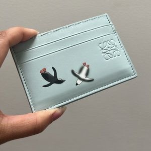 {Loewe} Suna Fujita Penguin Card Holder